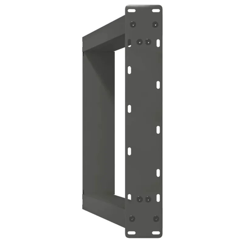 Valgomojo stalo kojos, U formos, 2 vnt., antracito spalvos, 50x(72-73) cm, plienas