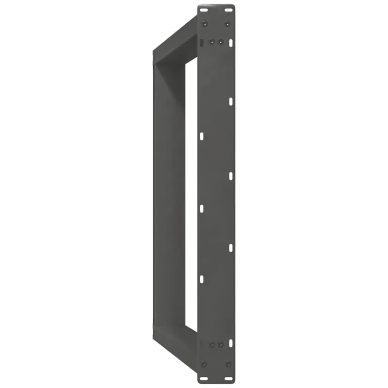 Valgomojo stalo kojos, 2 vnt., antracito spalvos, 80x(72-73) cm, plienas, U formos