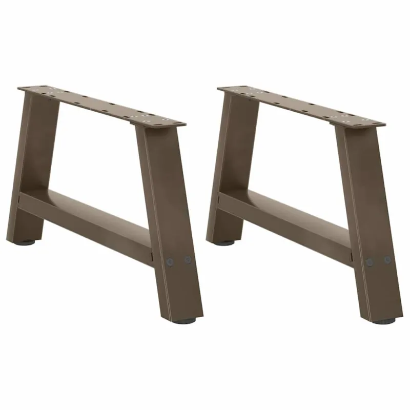 Kavos staliuko kojelės, A formos, 2 vnt., 60x(30-31) cm, plienas