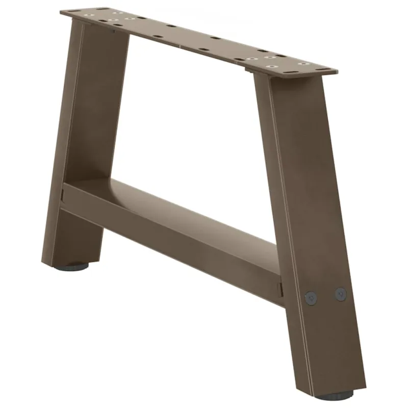 Kavos staliuko kojelės, A formos, 2 vnt., 60x(30-31) cm, plienas