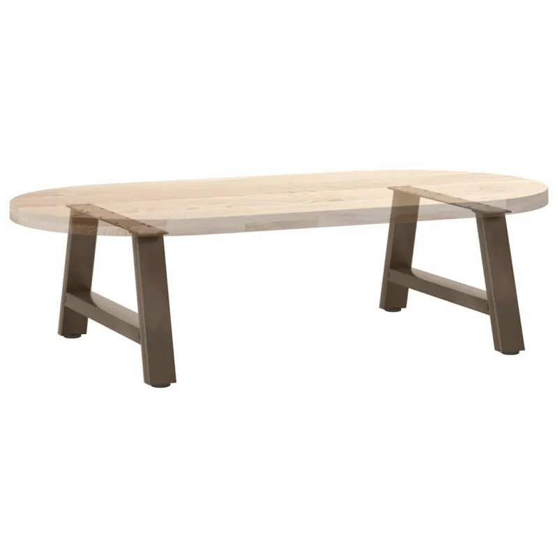 Kavos staliuko kojelės, A formos, 2 vnt., 70x(30-31) cm, plienas