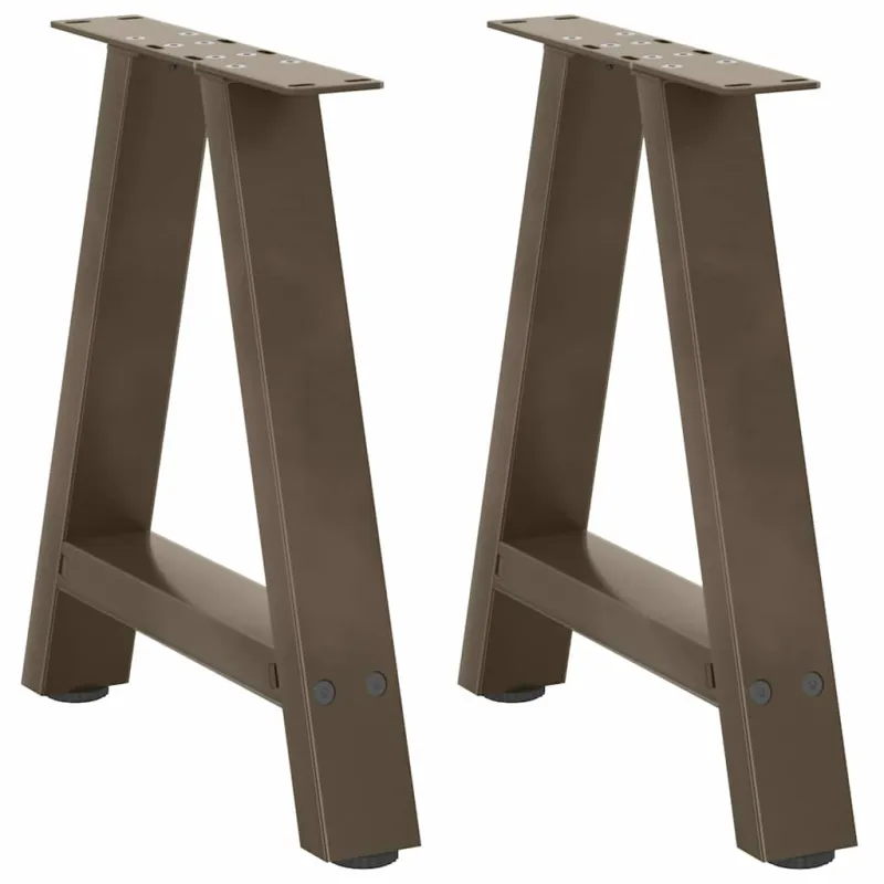 Kavos staliuko kojelės, A formos, 2 vnt., 38x(42-43) cm, plienas