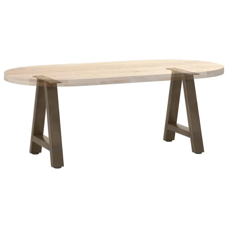 Kavos staliuko kojelės, A formos, 2 vnt., 50x(42-43) cm, plienas
