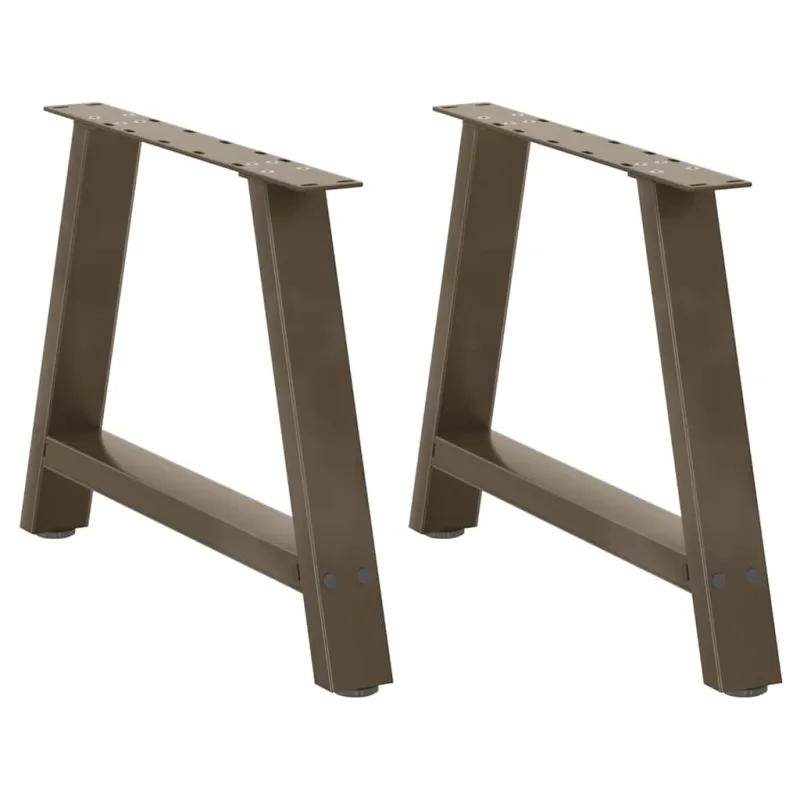 Kavos staliuko kojelės, A formos, 2 vnt., 60x(42-43) cm, plienas