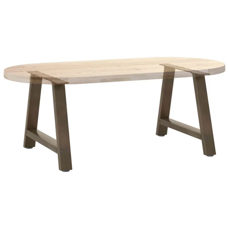 Kavos staliuko kojelės, A formos, 2 vnt., 70x(42-43) cm, plienas