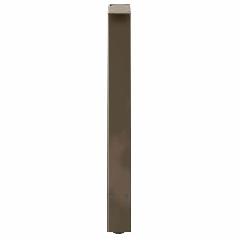Valgomojo stalo kojos, A formos, 2 vnt., 50x(72-73) cm, plienas