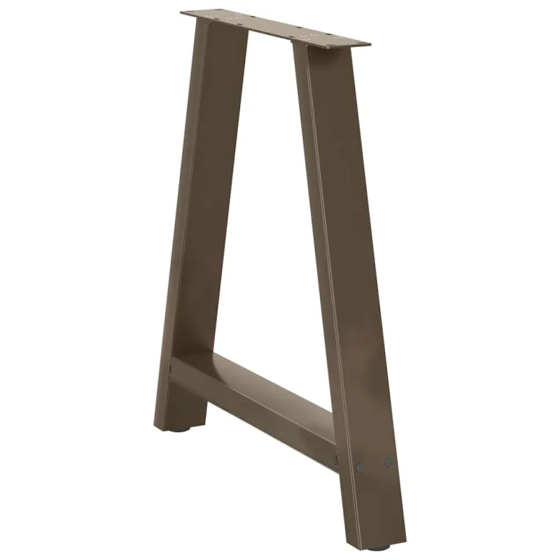 Valgomojo stalo kojelės, A formos, 2 vnt., 70x(72-73) cm, plienas
