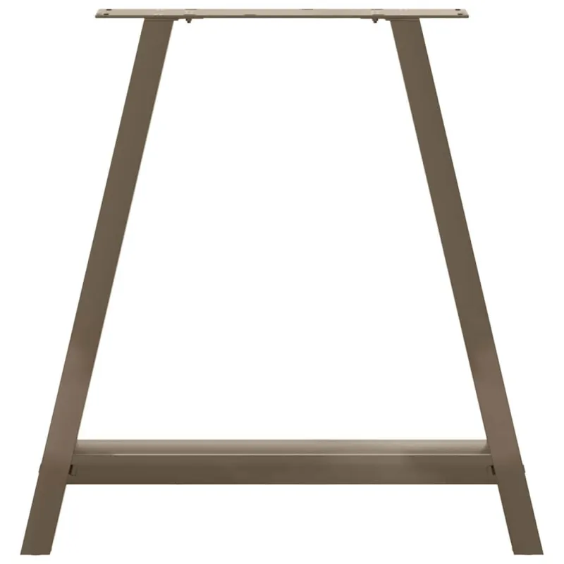 Valgomojo stalo kojelės, A formos, 2 vnt., 70x(72-73) cm, plienas