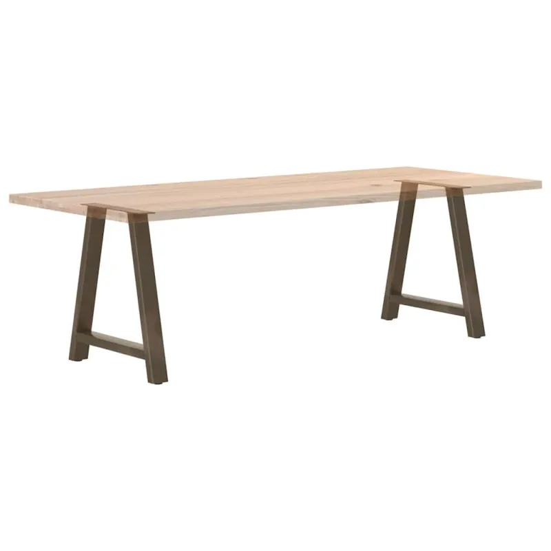 Valgomojo stalo kojelės, A formos, 2 vnt., 70x(72-73) cm, plienas
