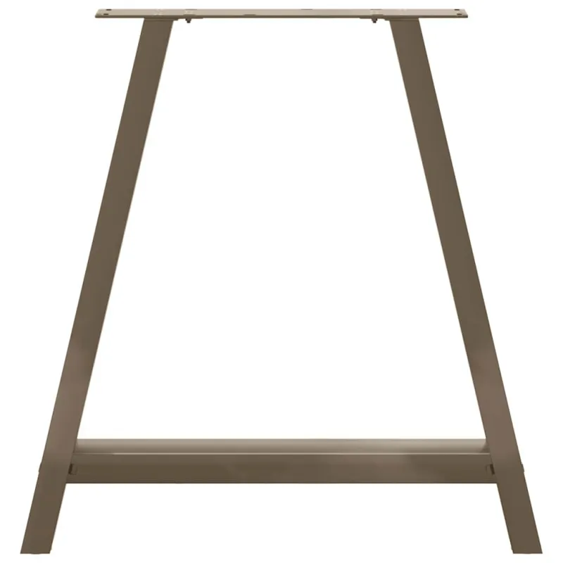 Valgomojo stalo kojelės, A formos, 2 vnt., 80x(72-73) cm, plienas