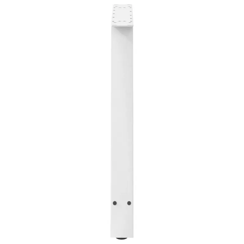 Valgomojo stalo kojelės, 2 vnt., baltos, 90x(72-73) cm, plienas, A formos