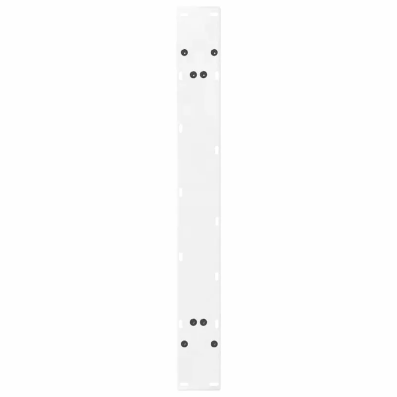 Valgomojo stalo kojelės, 2 vnt., baltos, 90x(72-73) cm, plienas, A formos