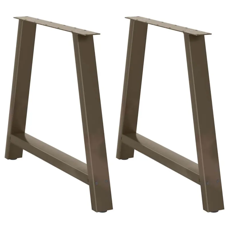 Valgomojo stalo kojelės, A formos, 2 vnt., 90x(72-73) cm, plienas