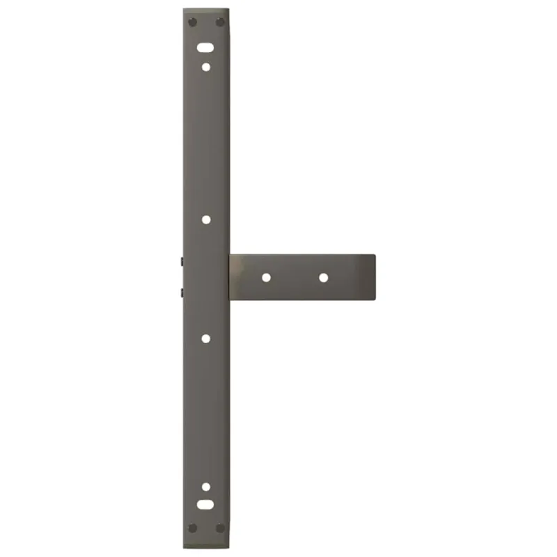 Kavos staliuko kojelės, 2 vnt., juodos, 60x25x(30-31) cm, plienas
