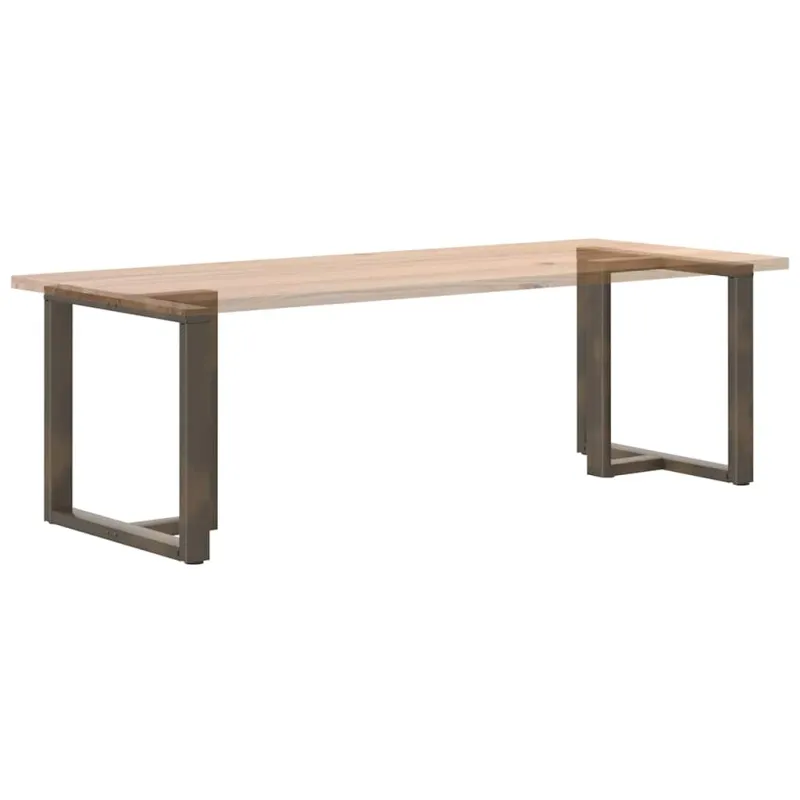 Valgomojo stalo kojelės, 2 vnt., juodos, 70x35x(72-73) cm, plienas