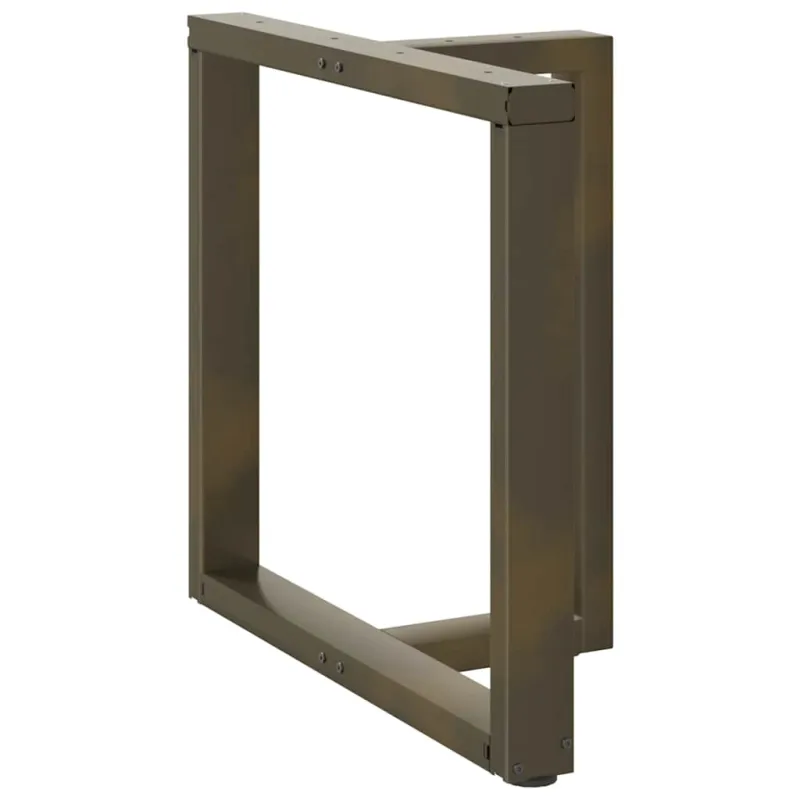 Valgomojo stalo kojelės, 2 vnt., juodos, 80x35x(72-73) cm, plienas