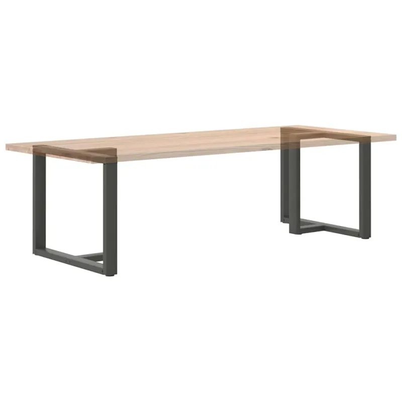 Valgomojo stalo kojos, 2 vnt., antracito spalvos, 90x35x(72-73) cm, plienas
