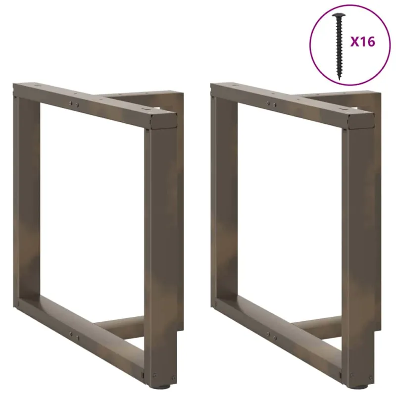 Valgomojo stalo kojelės, 2 vnt., juodos, 90x35x(72-73) cm, plienas