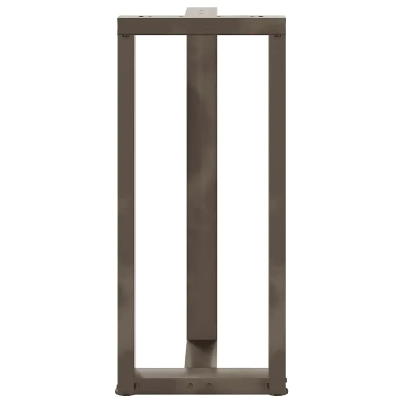 Baro stalo kojos, T formos, 2 vnt., juodos, 40x35x(90-91) cm, plienas