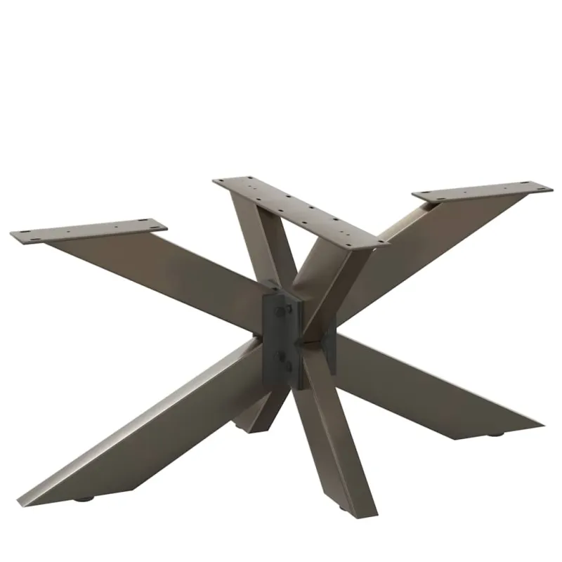 Kavos staliuko koja, voro formos, juoda, 98x58x(42-43) cm, plienas