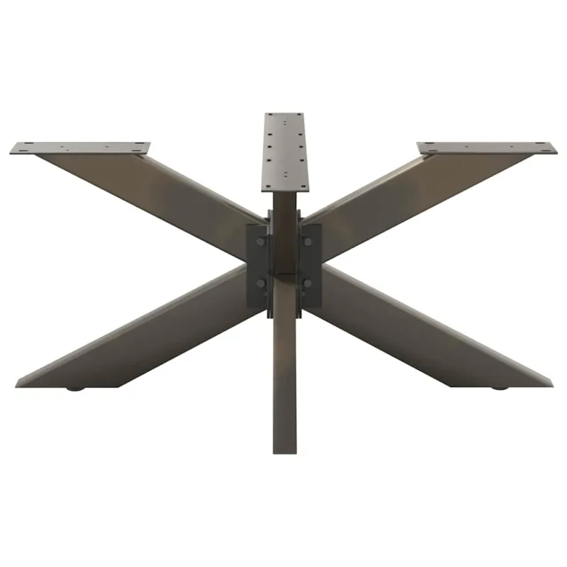 Kavos staliuko koja, voro formos, juoda, 98x58x(42-43) cm, plienas