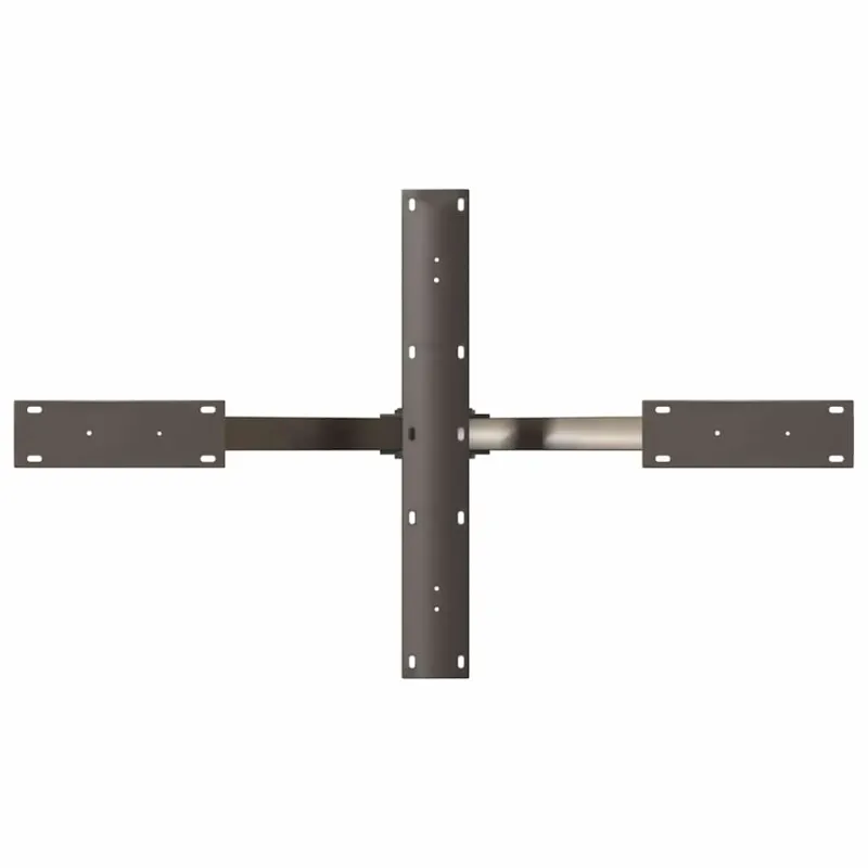 Kavos staliuko koja, voro formos, juoda, 98x58x(42-43) cm, plienas