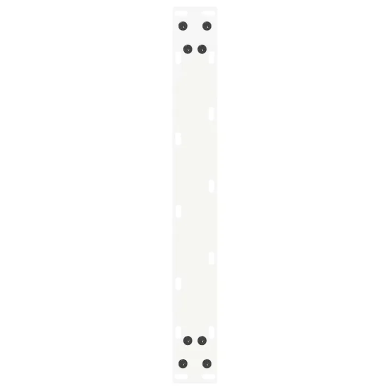 Kavos staliuko kojelės, 2 vnt., baltos, 50x(30-31) cm, plienas, U formos