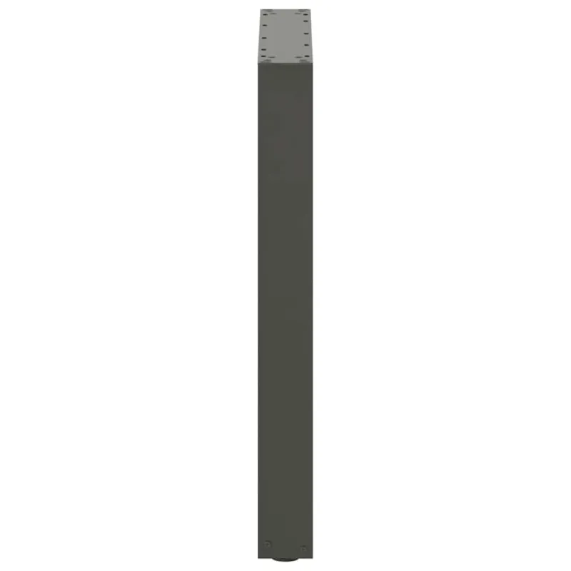 Valgomojo stalo kojos, 3 vnt., antracito spalvos, 70x(72-73) cm, plienas, U formos