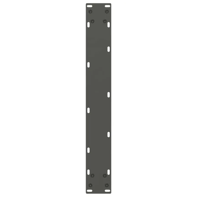 Valgomojo stalo kojos, 3 vnt., antracito spalvos, 70x(72-73) cm, plienas, U formos