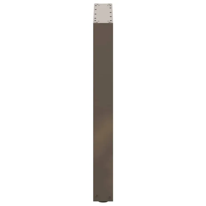 Valgomojo stalo kojelės, U formos, 3 vnt., natūralus plienas, 70x(72-73) cm, plienas