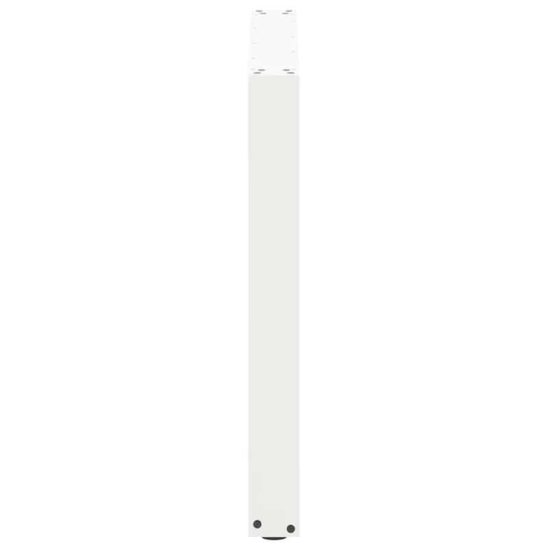 Valgomojo stalo kojelės, 3 vnt., baltos, 80x(72-73) cm, plienas, U formos