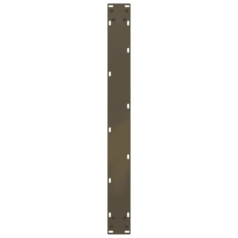 Valgomojo stalo kojelės, U formos, 3 vnt., natūralus plienas, 80x(72-73) cm, plienas
