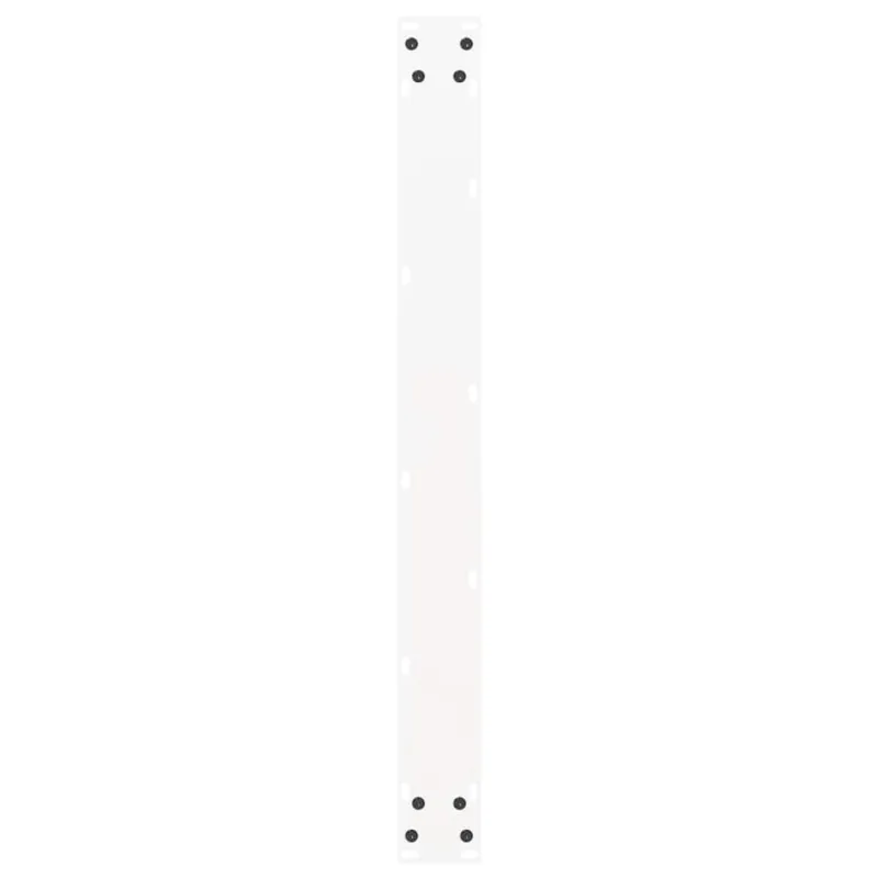 Valgomojo stalo kojelės, 3 vnt., baltos, 90x(72-73) cm, plienas, U formos