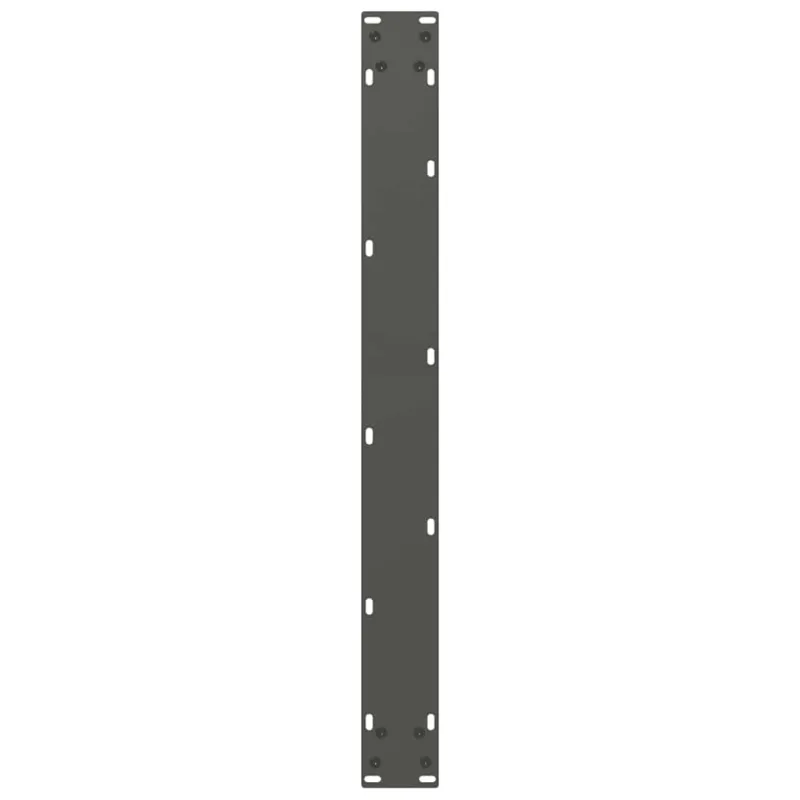 Valgomojo stalo kojos, 3 vnt., antracito spalvos, 90x(72-73) cm, plienas, U formos