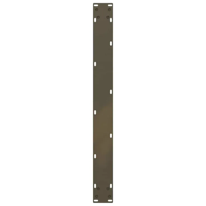 Valgomojo stalo kojelės, U formos, 3 vnt., natūralus plienas, 90x(72-73) cm, plienas
