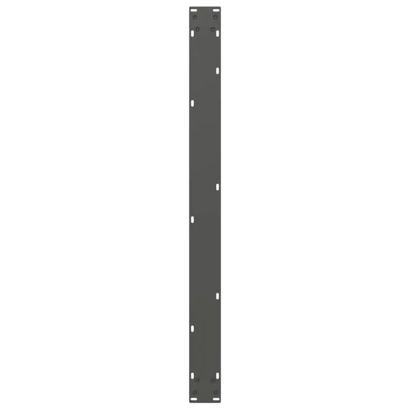 Valgomojo stalo kojos, U formos, 3 vnt., antracito spalvos, 100x(72-73) cm, plienas