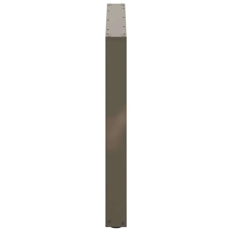 Valgomojo stalo kojelės, U formos, 3 vnt., natūralus plienas, 100 x (72-73) cm, plienas