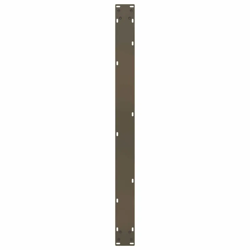 Valgomojo stalo kojelės, U formos, 3 vnt., natūralus plienas, 100 x (72-73) cm, plienas
