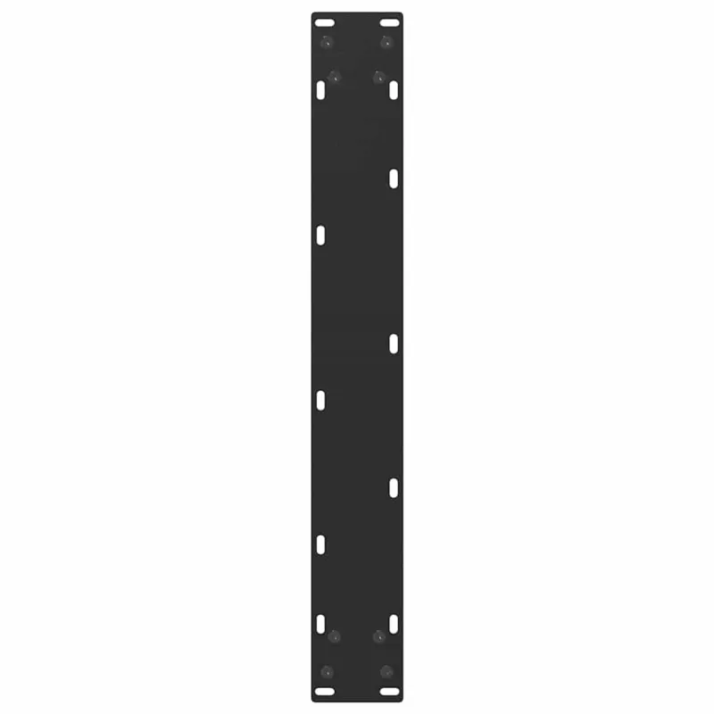 Baro stalo kojos, U formos, 2 vnt., juodos, 60x(90-91) cm, plienas