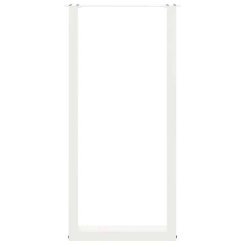 Baro stalo kojos, U formos, 2 vnt., baltos, 40x(100-101) cm, plienas