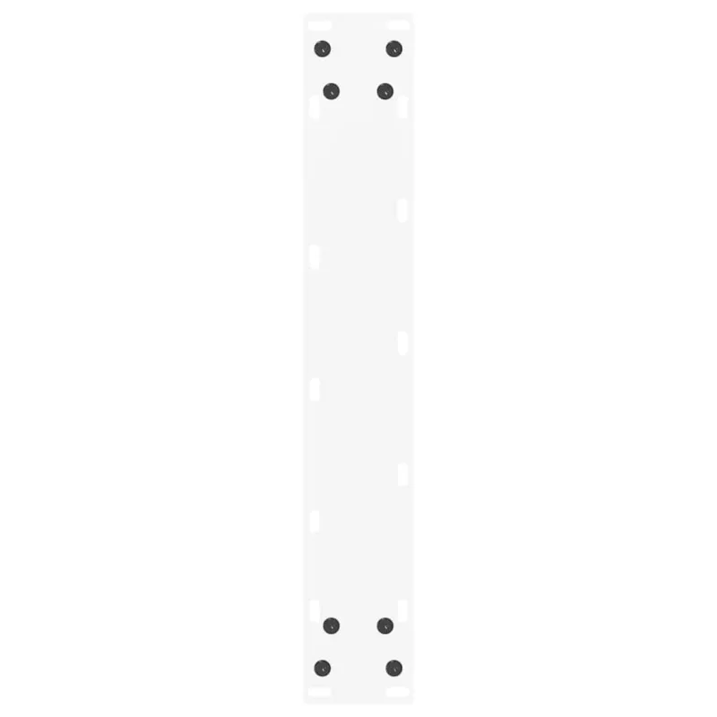 Baro stalo kojos, U formos, 2 vnt., baltos, 40x(100-101) cm, plienas