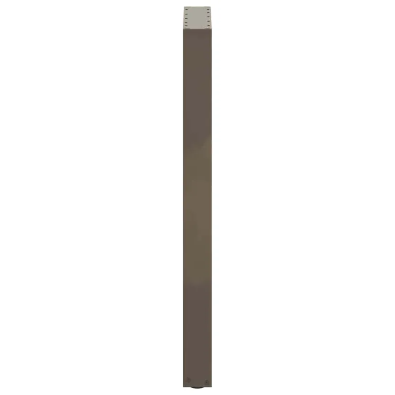 Baro stalo kojos, U formos, 2 vnt., natūralus plienas, 40x(100-101) cm, plienas
