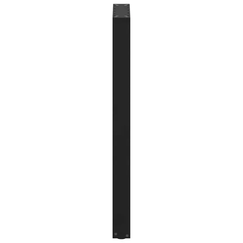 Baro stalo kojos, U formos, 2 vnt., juodos, 50x(100-101) cm, plienas