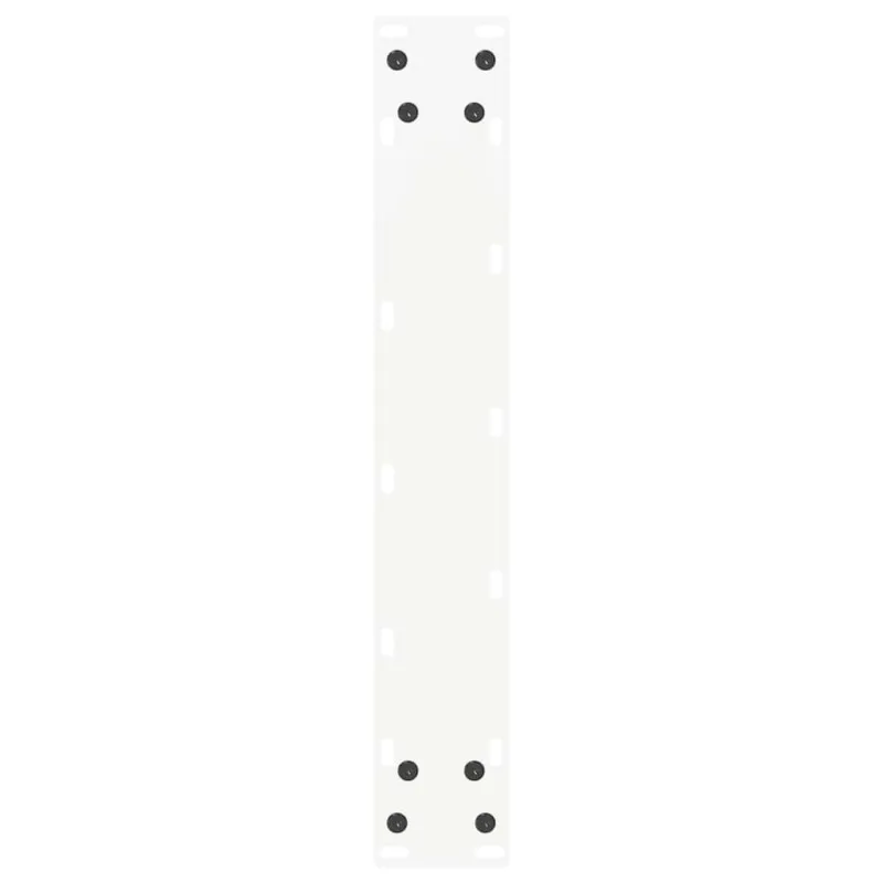 Baro stalo kojos, U formos, 2 vnt., baltos, 50x(100-101) cm, plienas