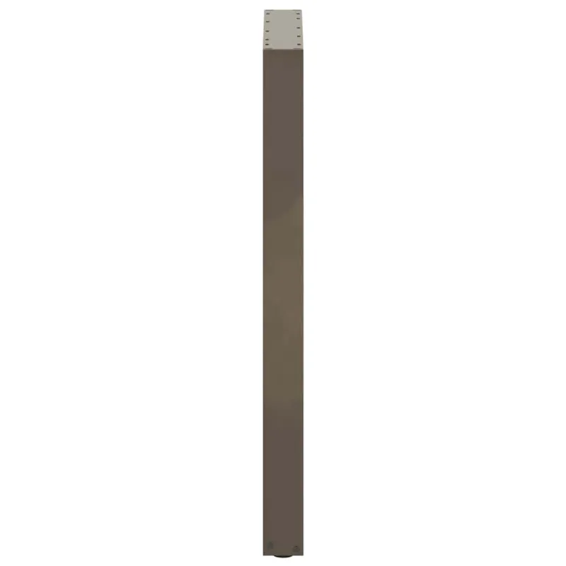 Baro stalo kojos, U formos, 2 vnt., natūralus plienas, 60x(100-101) cm, plienas