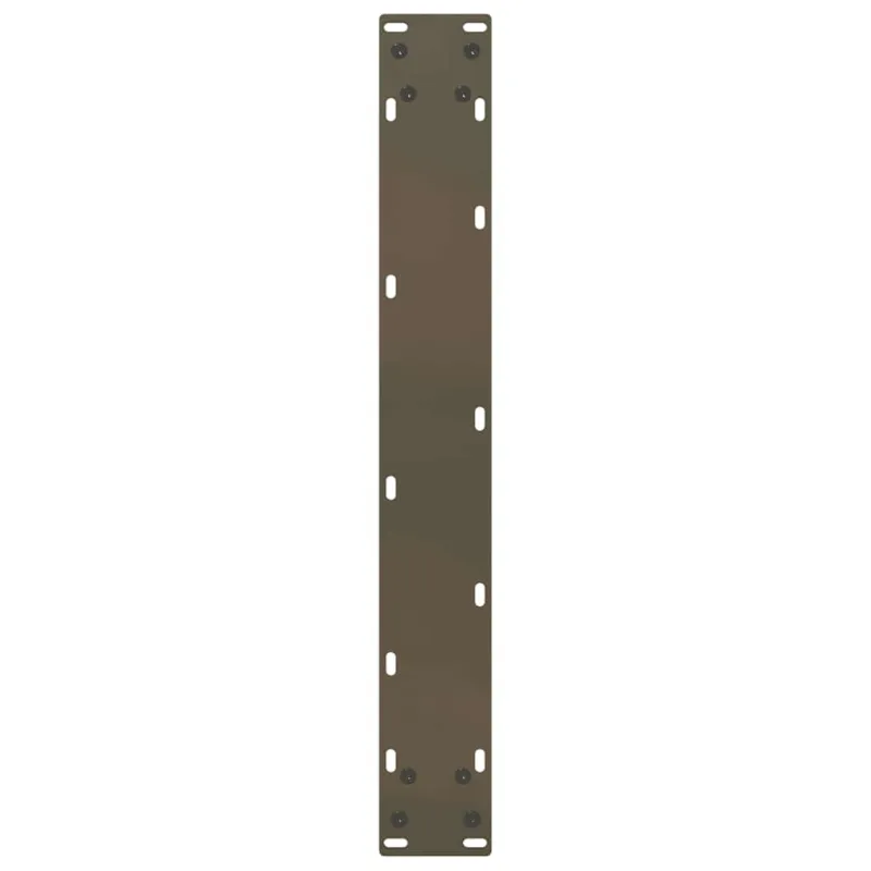 Baro stalo kojos, U formos, 2 vnt., natūralus plienas, 60x(100-101) cm, plienas