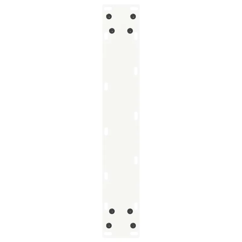 Baro stalo kojos, U formos, 2 vnt., baltos, 40x(110-111) cm, plienas