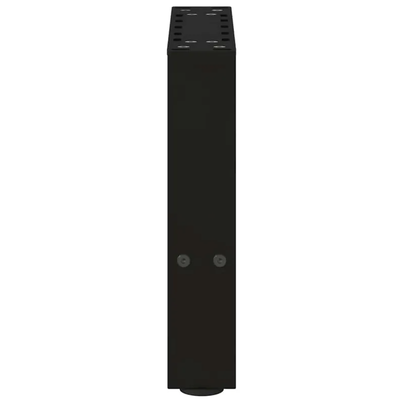 Kavos staliuko kojelės, juodos, 2 vnt., 30x(30-31) cm, plienas