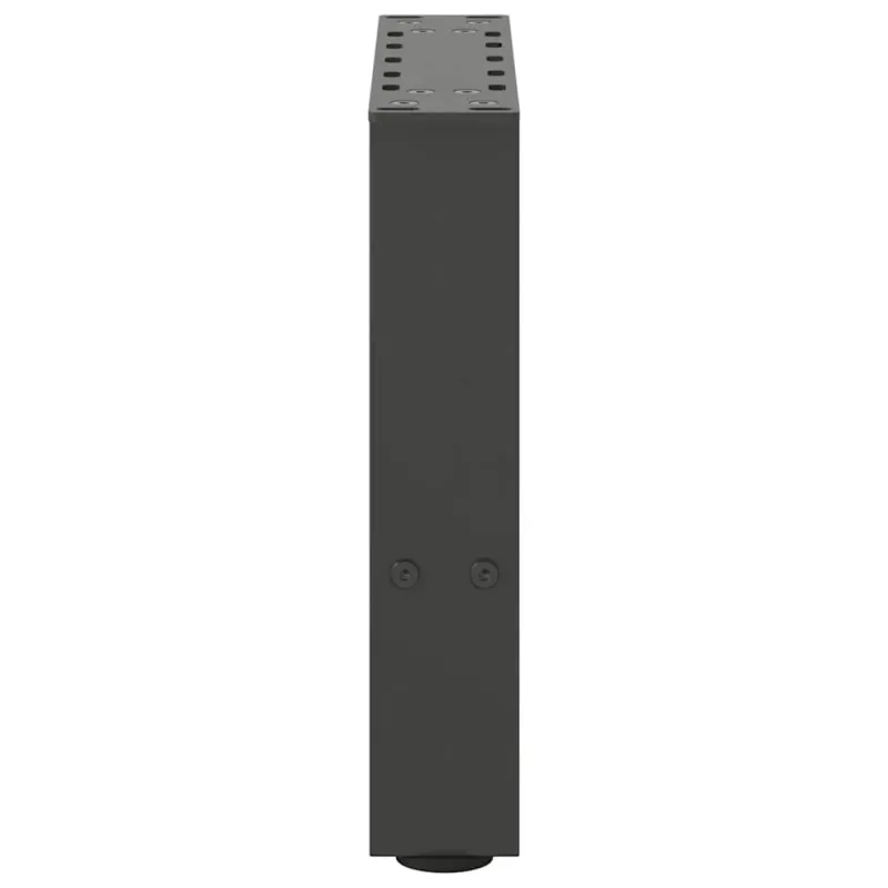 Kavos staliuko kojos, antracito spalvos, 2 vnt., 40x(30-31) cm, plienas