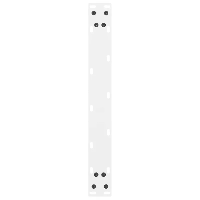 Kavos staliuko kojelės, baltos, 2 vnt., 50x(30-31) cm, plienas